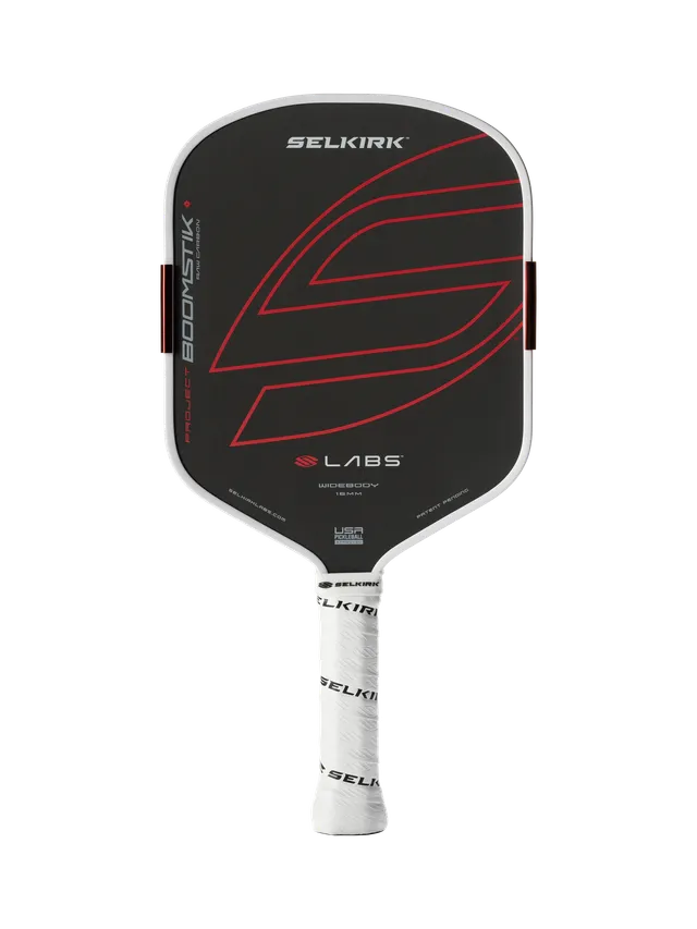 selkirk-labs-project-boomstik-raw-carbon-pickleball-paddle image 1