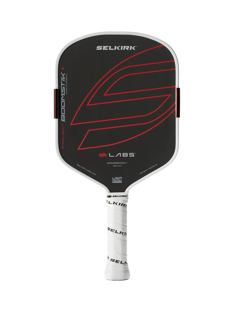 selkirk-labs-project-boomstik-raw-carbon-pickleball-paddle image 1