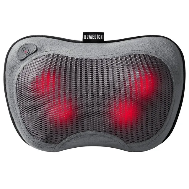 homedics-cordless-shiatsu-massage-pillow-with-heat-portable-all-body image 1