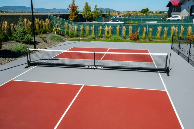 selkirk-semi-permanent-pro-pickleball-net-aluminum-frame-professional-grade image 1