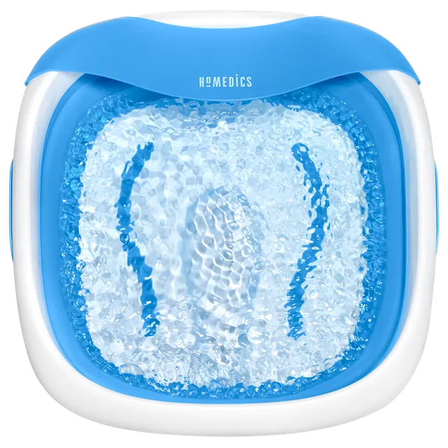 homedics-compact-pro-spa-collapsible-footbath-with-heat-maintenance-and-vibratio image 1