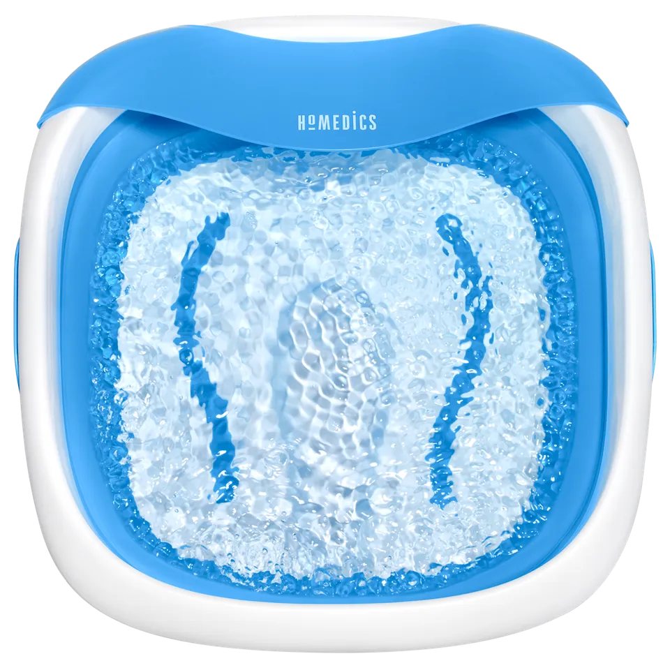 homedics-compact-pro-spa-collapsible-footbath-with-heat-maintenance-and-vibratio image 1