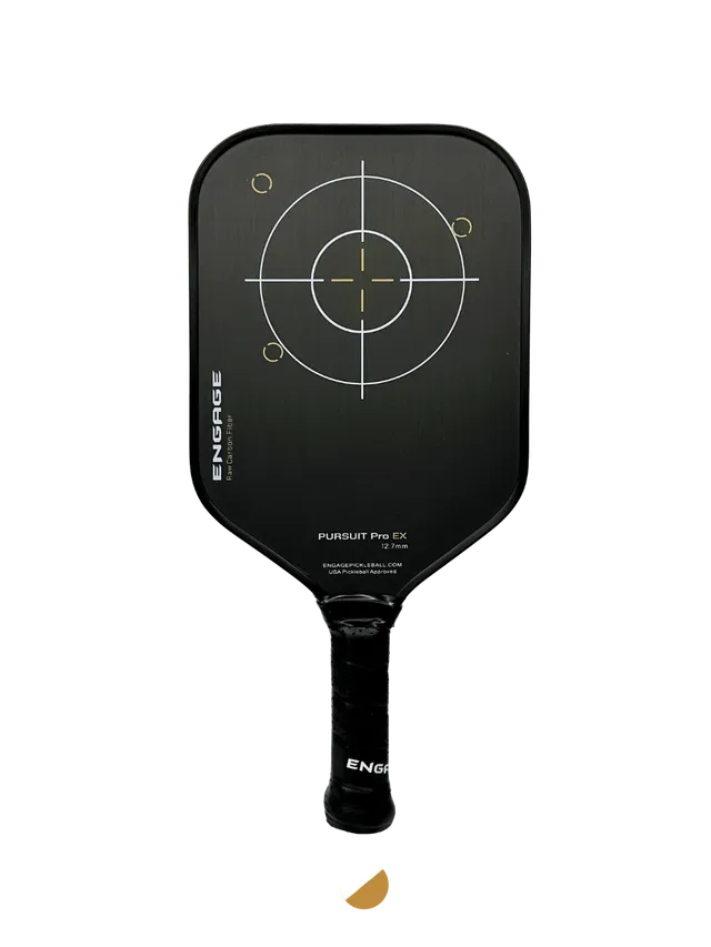 engage-pursuit-pro-ex-12-7-pickleball-paddle-slightly-used-new-graphic-raw-carbo image 1
