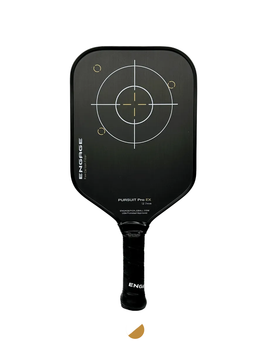 engage-pursuit-pro-ex-12-7-pickleball-paddle-slightly-used-new-graphic-raw-carbo image 1