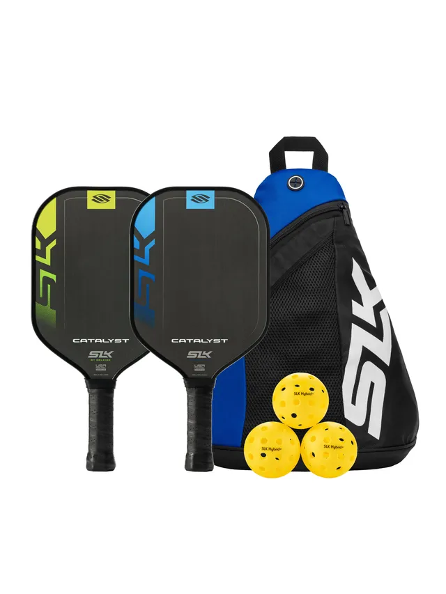 selkirk-slk-catalyst-pickleball-bundle-paddle-bag-and-balls image 1