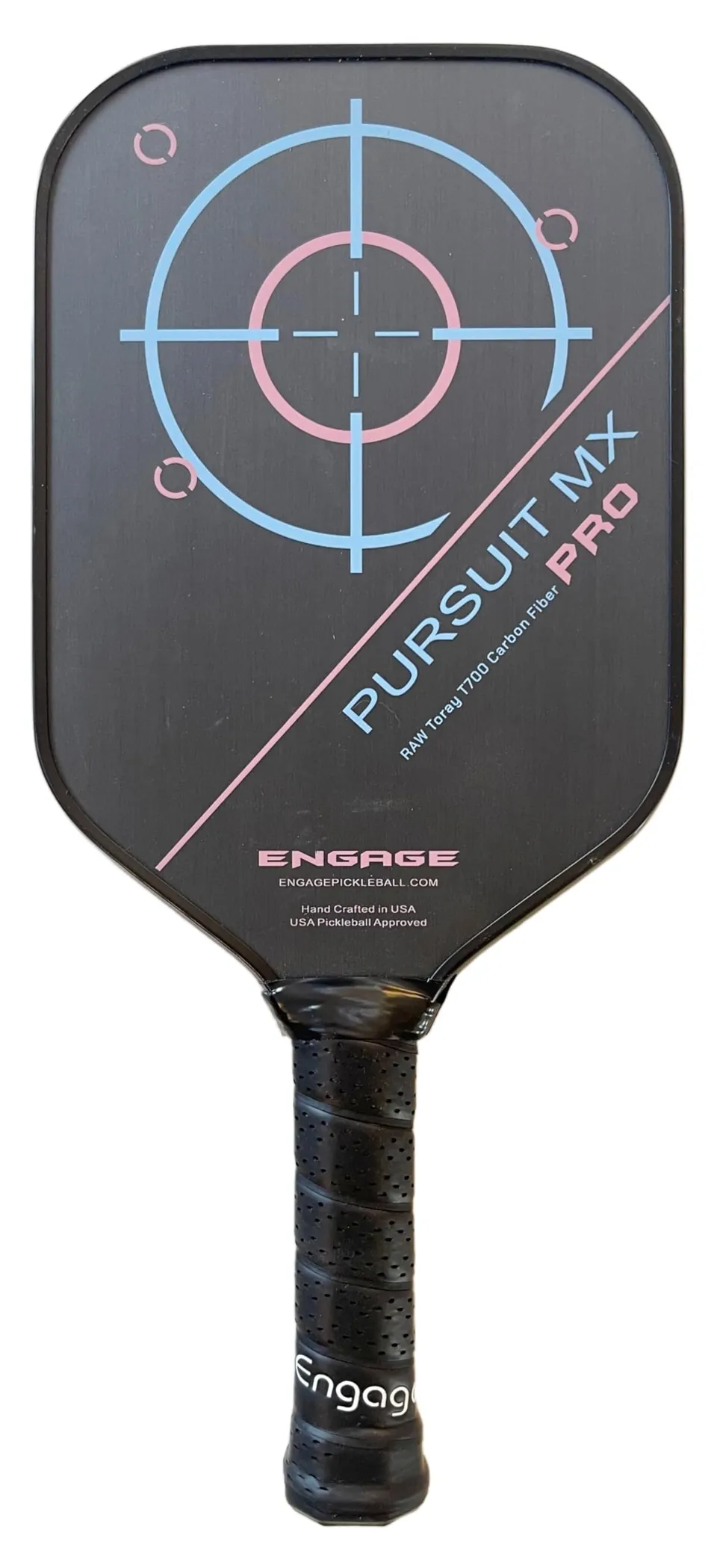 engage-pursuit-pro-mx-pickleball-paddle-jessie-irvine-signature-raw-t700-carbon- image 1