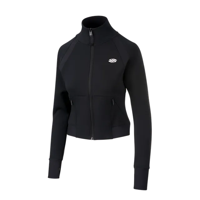 selkirk-sport-women-s-pro-line-full-zip-up-cropped-jacket image 1