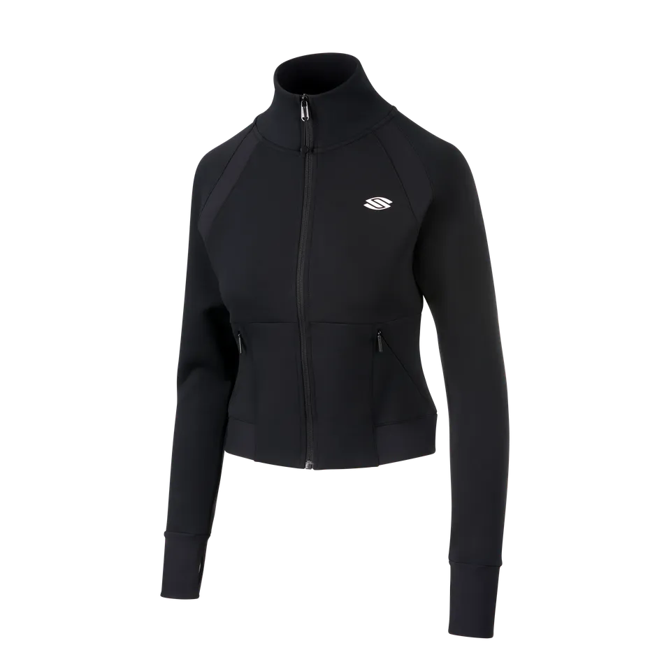 selkirk-sport-women-s-pro-line-full-zip-up-cropped-jacket image 1