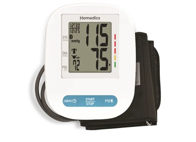 homedics-upper-arm-blood-pressure-monitor-with-voice-guidance image 1