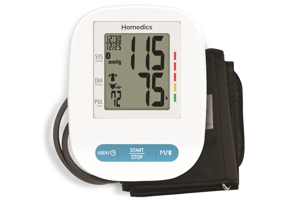homedics-upper-arm-blood-pressure-monitor-with-voice-guidance image 1