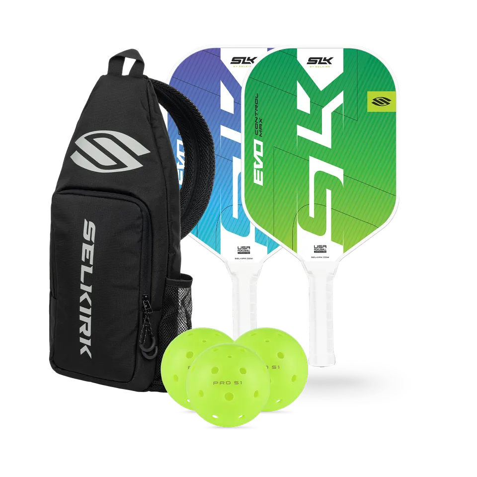 selkirk-sport-beginner-control-bundle-two-slk-evo-control-paddles-with-bag-and-b image 1