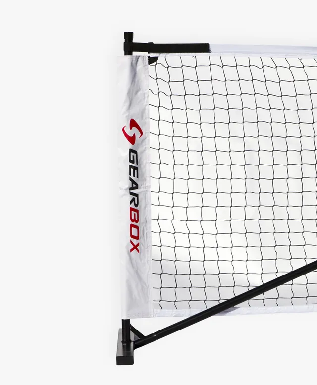 gearbox-portable-pickleball-net-regulation-size-lightweight-wheeled-carry-case image 1