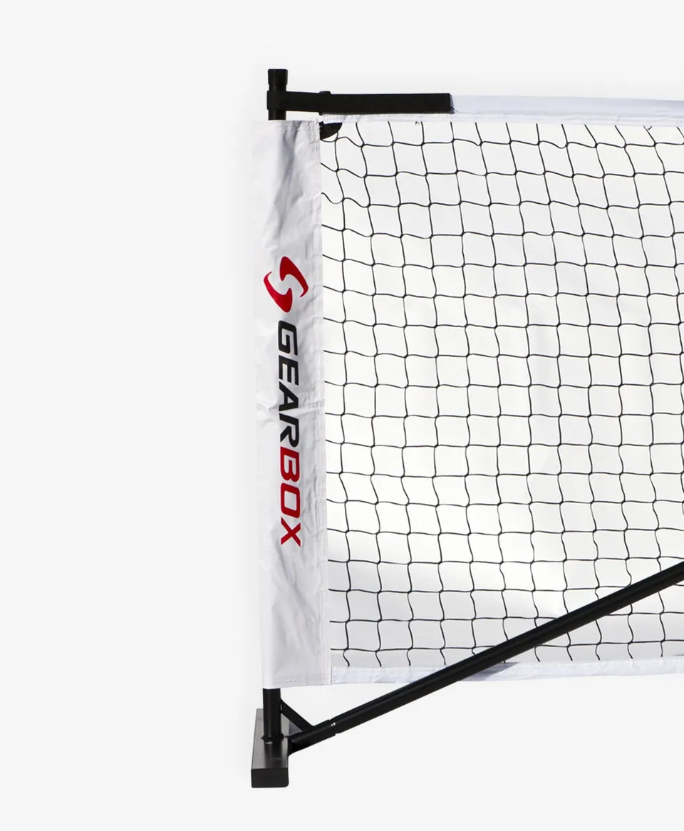 gearbox-portable-pickleball-net-regulation-size-lightweight-wheeled-carry-case image 1