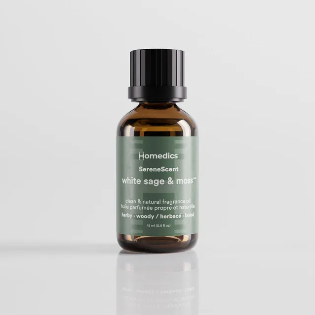 homedics-serenescent-white-sage-moss-15ml-fragrance-oil-fresh-botanical-blend image 1