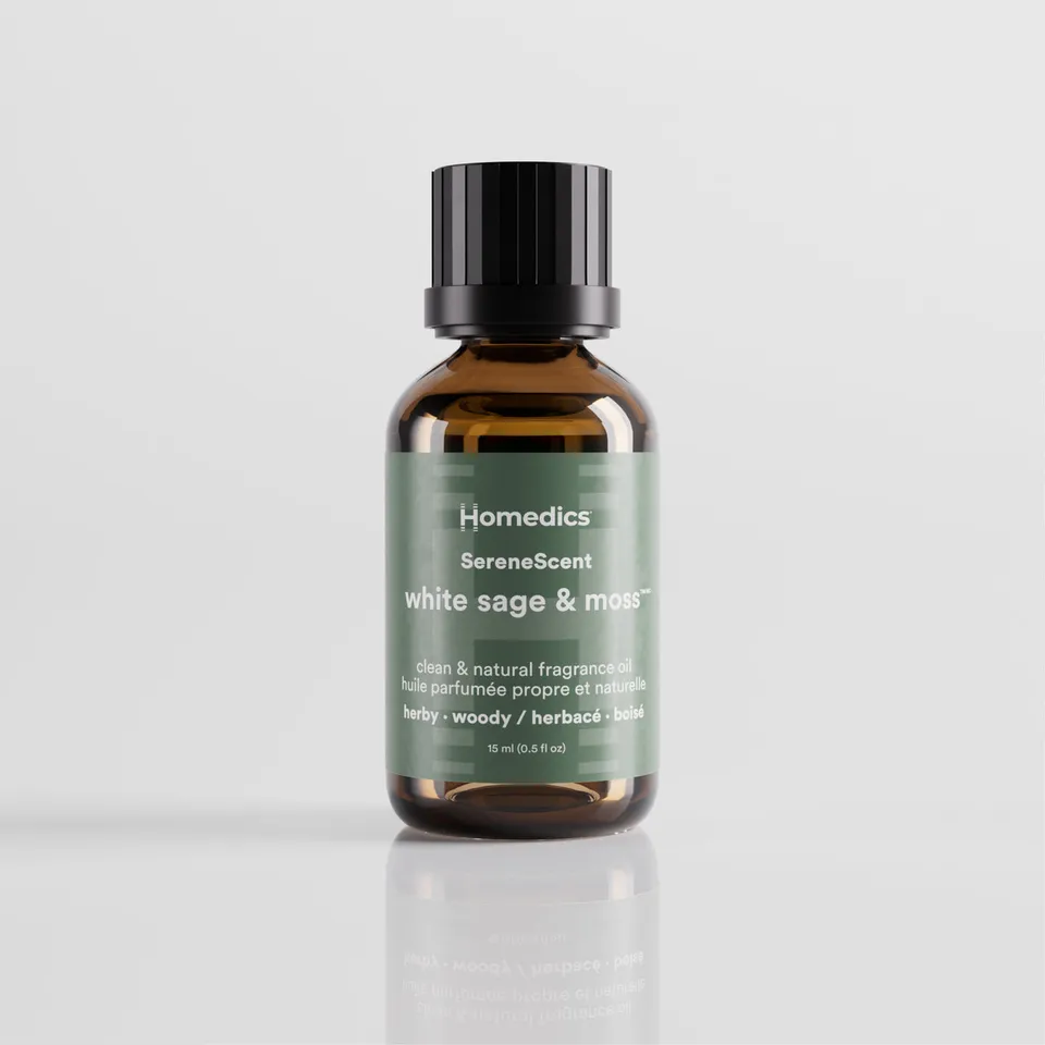 homedics-serenescent-white-sage-moss-15ml-fragrance-oil-fresh-botanical-blend image 1