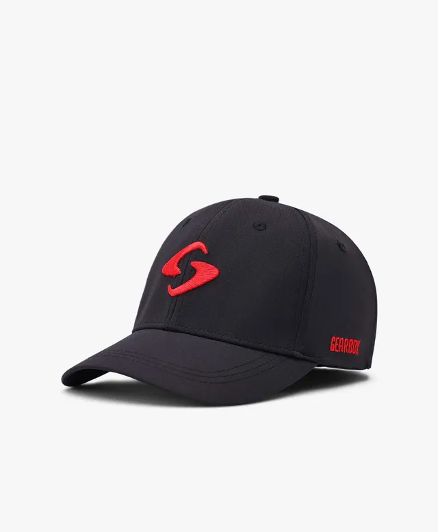 gearbox-classic-hat-black-stretch-fit-performance-cap image 1