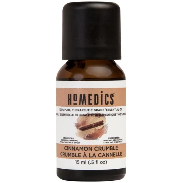 homedics-cinnamon-crumble-essential-oil-blend-15-ml image 1