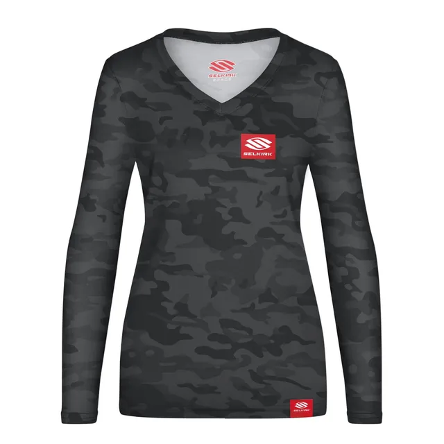 selkirk-sport-women-s-red-label-long-sleeve-v-neck-stretch-wik-technology image 1