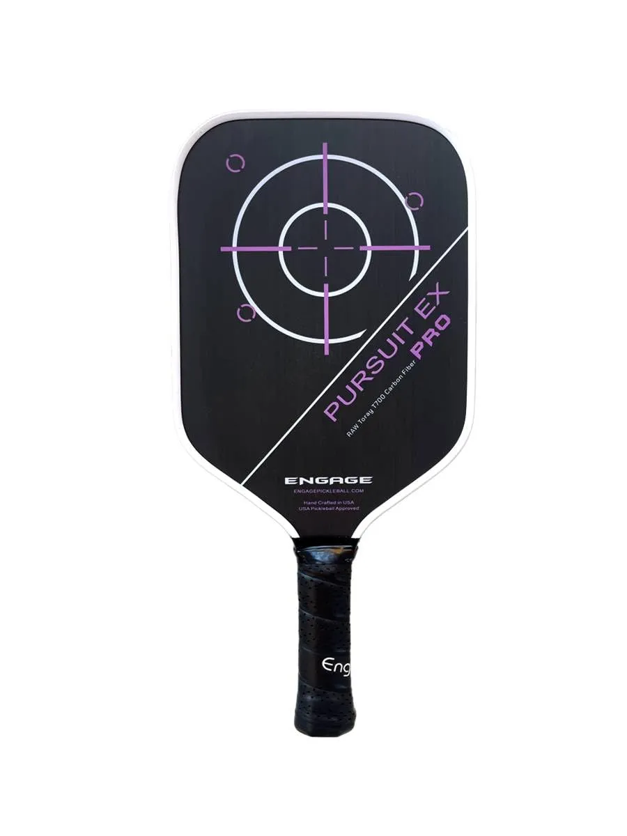engage-pursuit-pro-ex-pickleball-paddle-widebody-raw-t700-toray-carbon-fiber-fac image 1