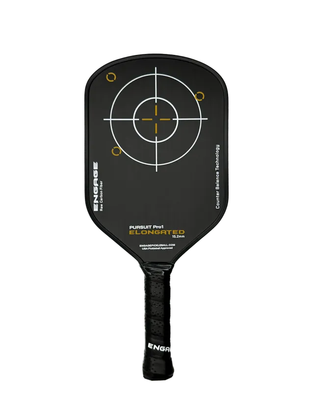 engage-pursuit-pro1-elongated-15-2-power-series-raw-carbon-fiber-pickleball-padd image 1