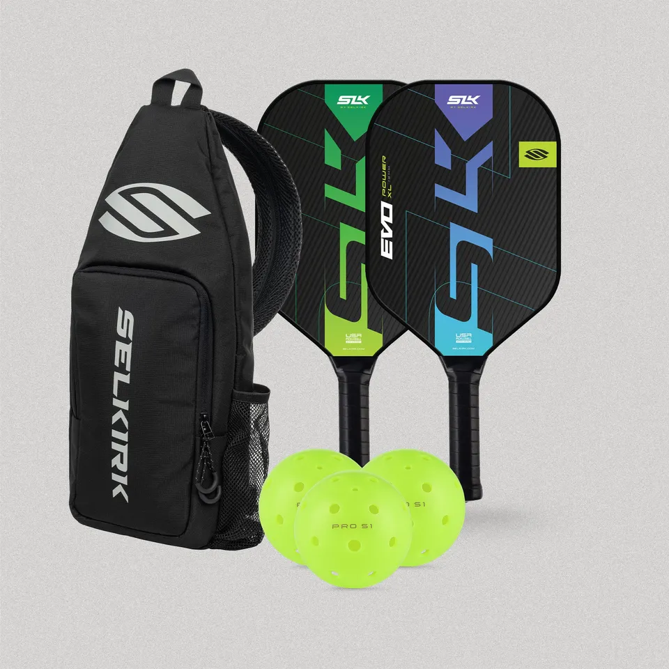 selkirk-sport-beginner-power-bundle-citron-oasis-two-slk-evo-power-paddles-with- image 1