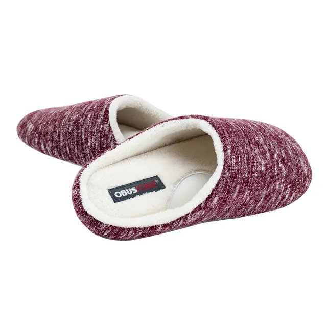 homedics-ladies-arch-support-memory-foam-slippers image 1