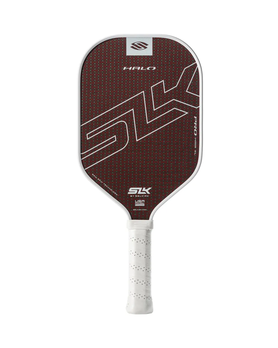 slk-halo-pro-pickleball-paddle-carbon-kevlar-all-court-power-control image 1