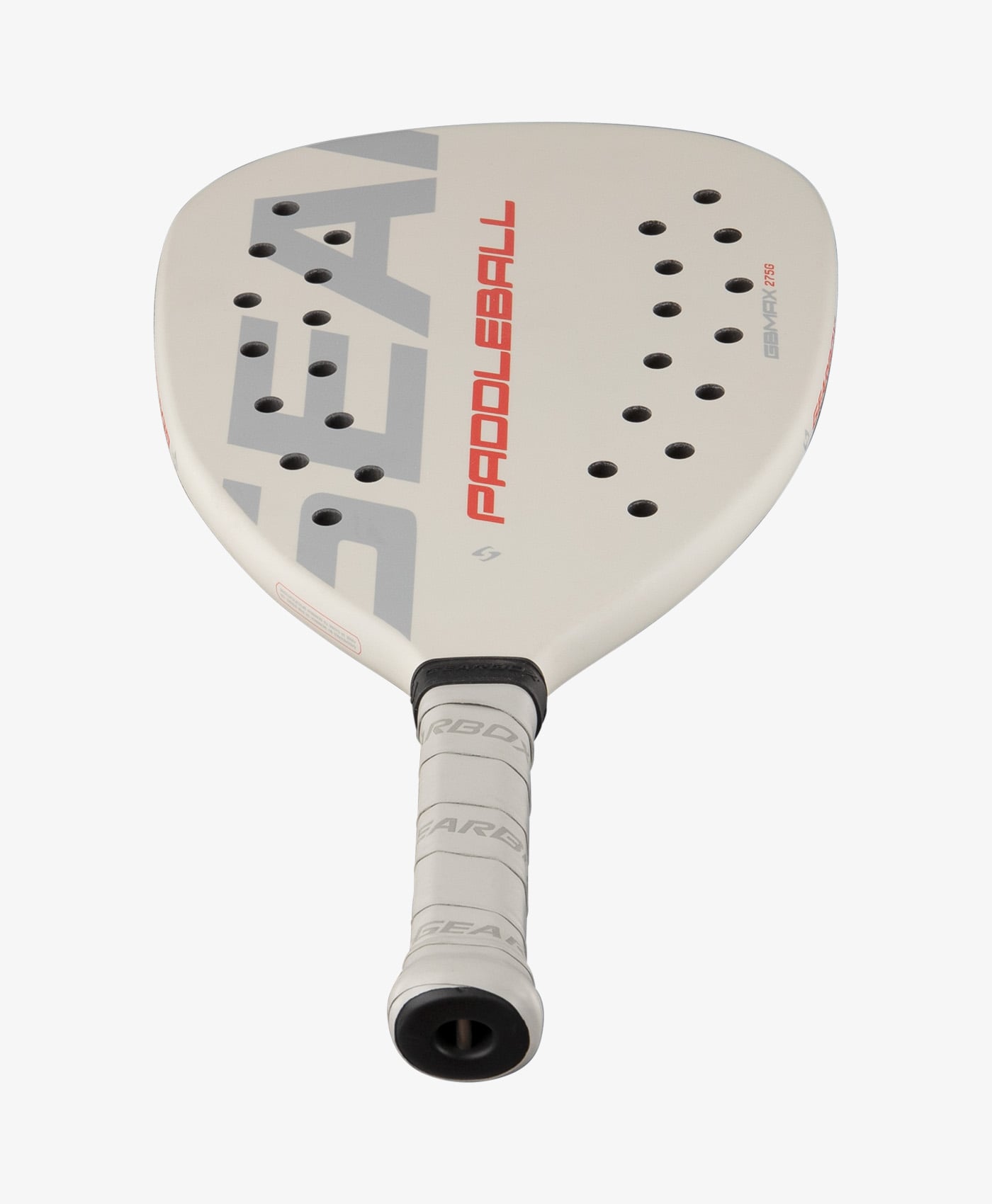 gearbox-gbmax-275-racquetball-racquet-light-grey image 6