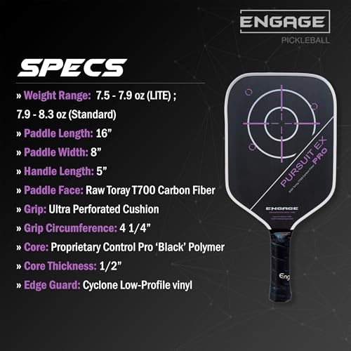 engage-pursuit-pro-ex-pickleball-paddle-widebody-raw-t700-toray-carbon-fiber-fac image 8