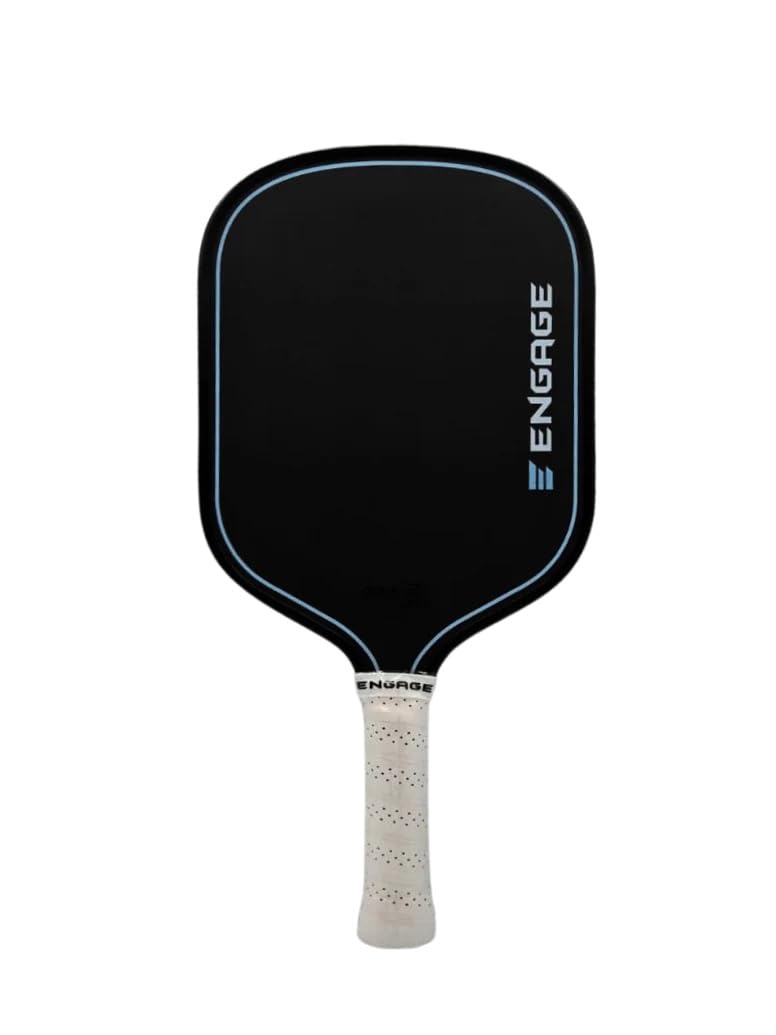 engage-x2-pickleball-paddle-raw-carbon-fiber-textured-surface-16mm-elongated-wid image 2