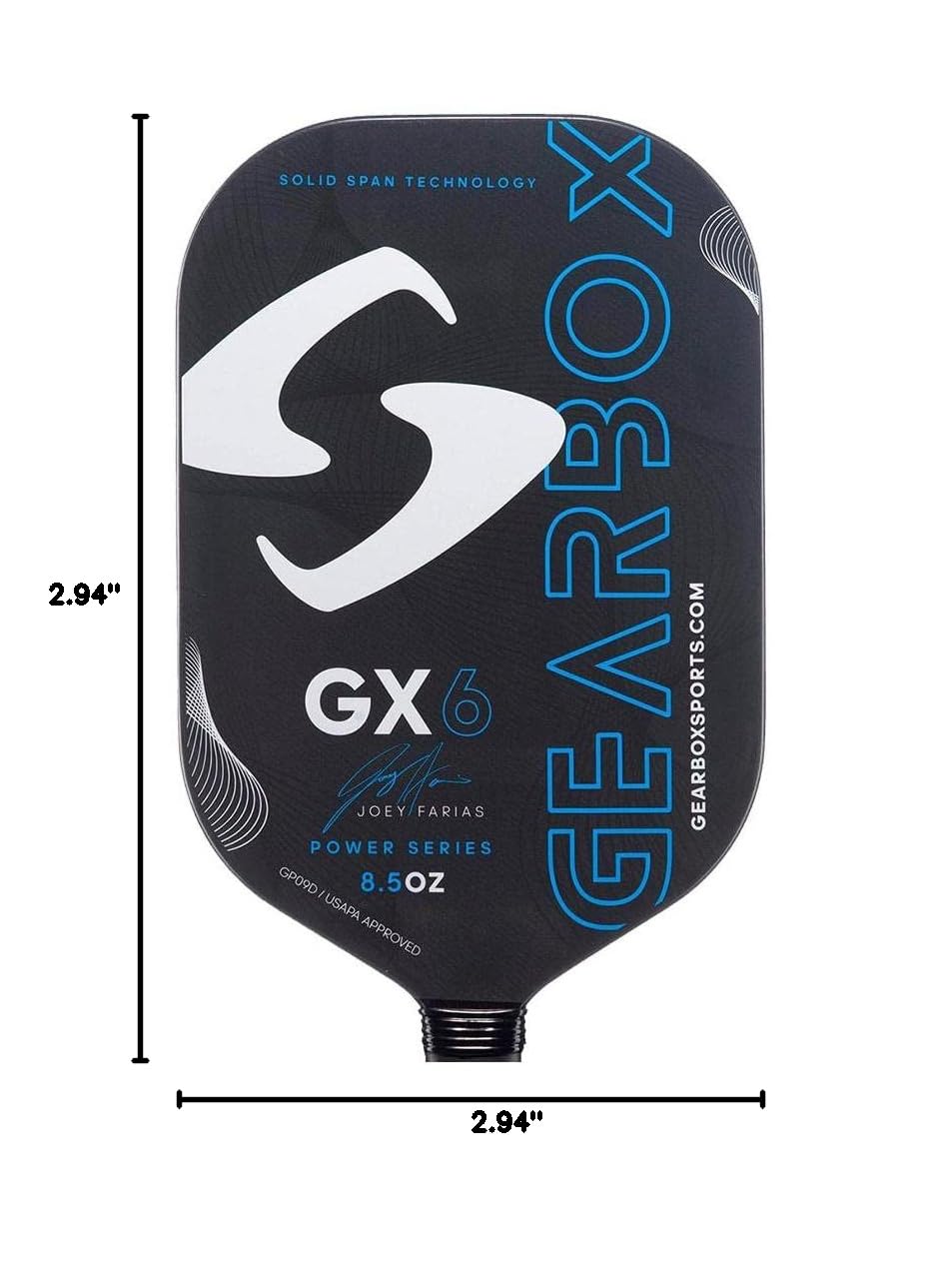 gearbox-gx6-carbon-fiber-pickleball-paddle image 4