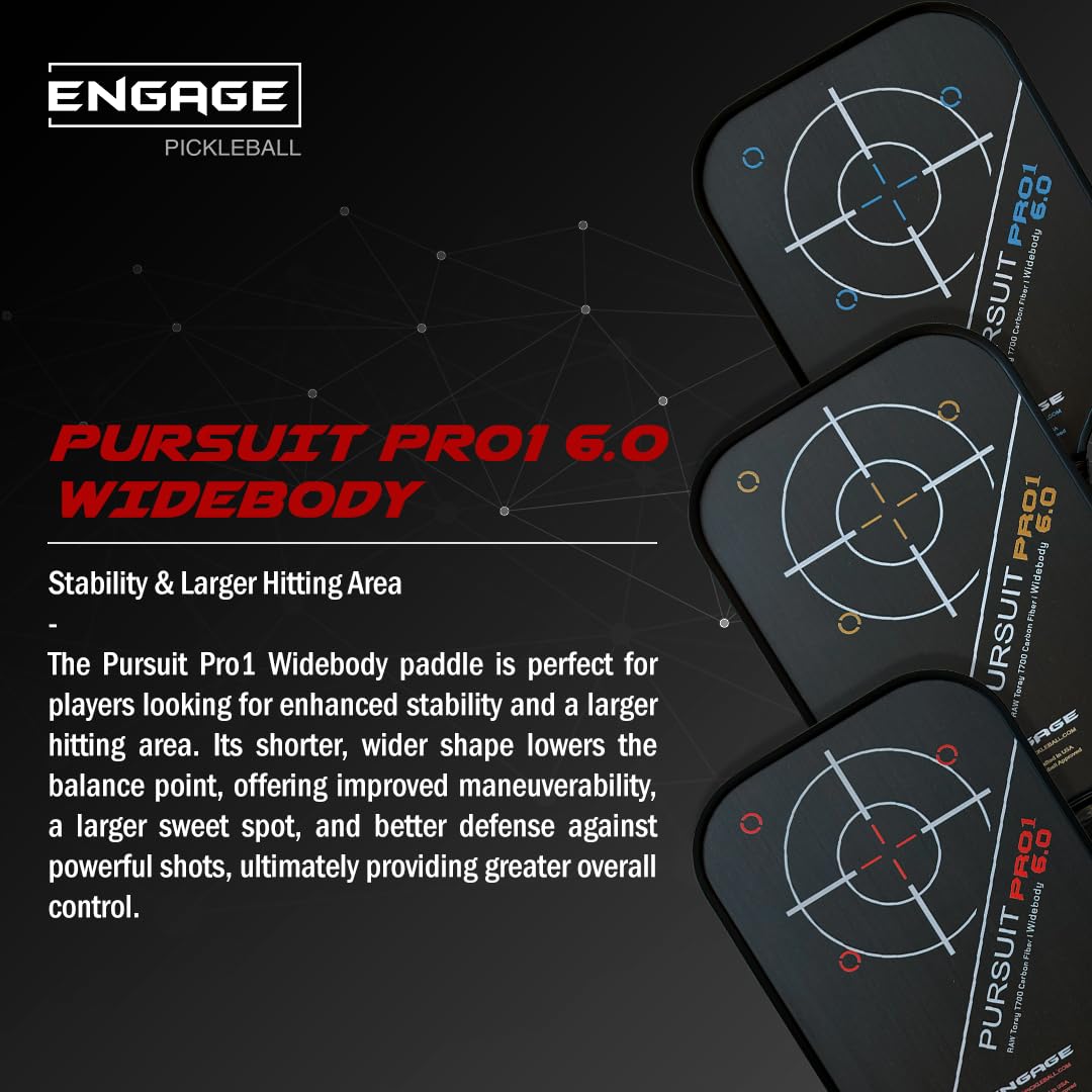 engage-slightly-used-pursuit-pro1-6-0-widebody-pickleball-paddle-raw-carbon-fibe image 4