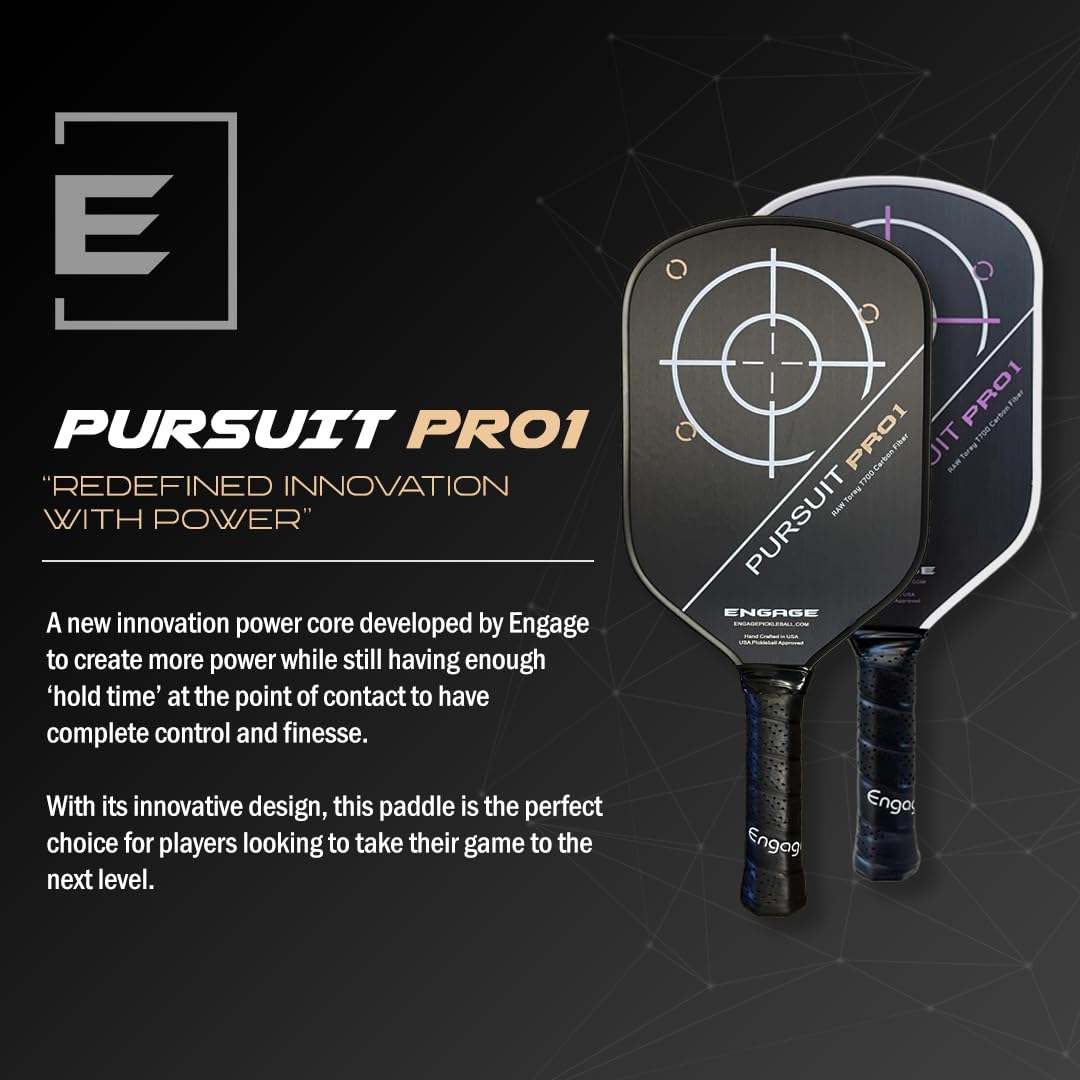 engage-pursuit-pro1-pickleball-paddle-carbon-fiber-machpro-core-deep-magenta-sta image 4