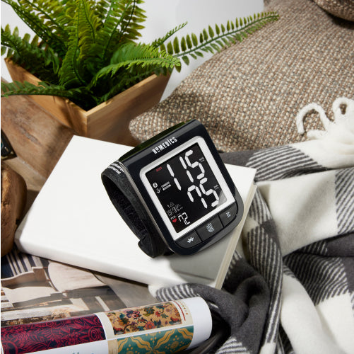 homedics-premium-wrist-blood-pressure-monitor-with-attached-wrist-cuff-smart-mea image 6