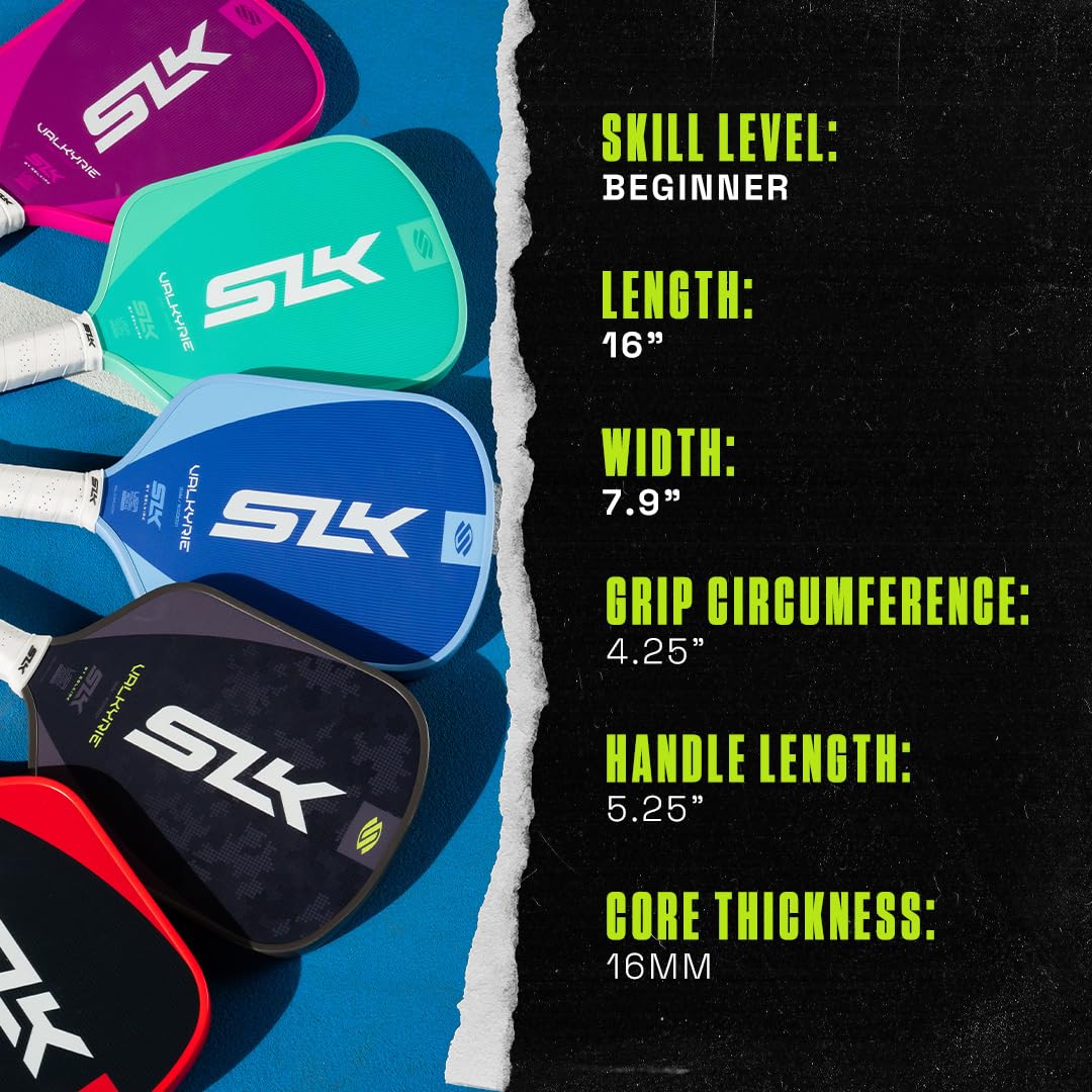 selkirk-slk-valkyrie-widebody-pickleball-paddle-beginner-fiberglass-with-x5-core image 4