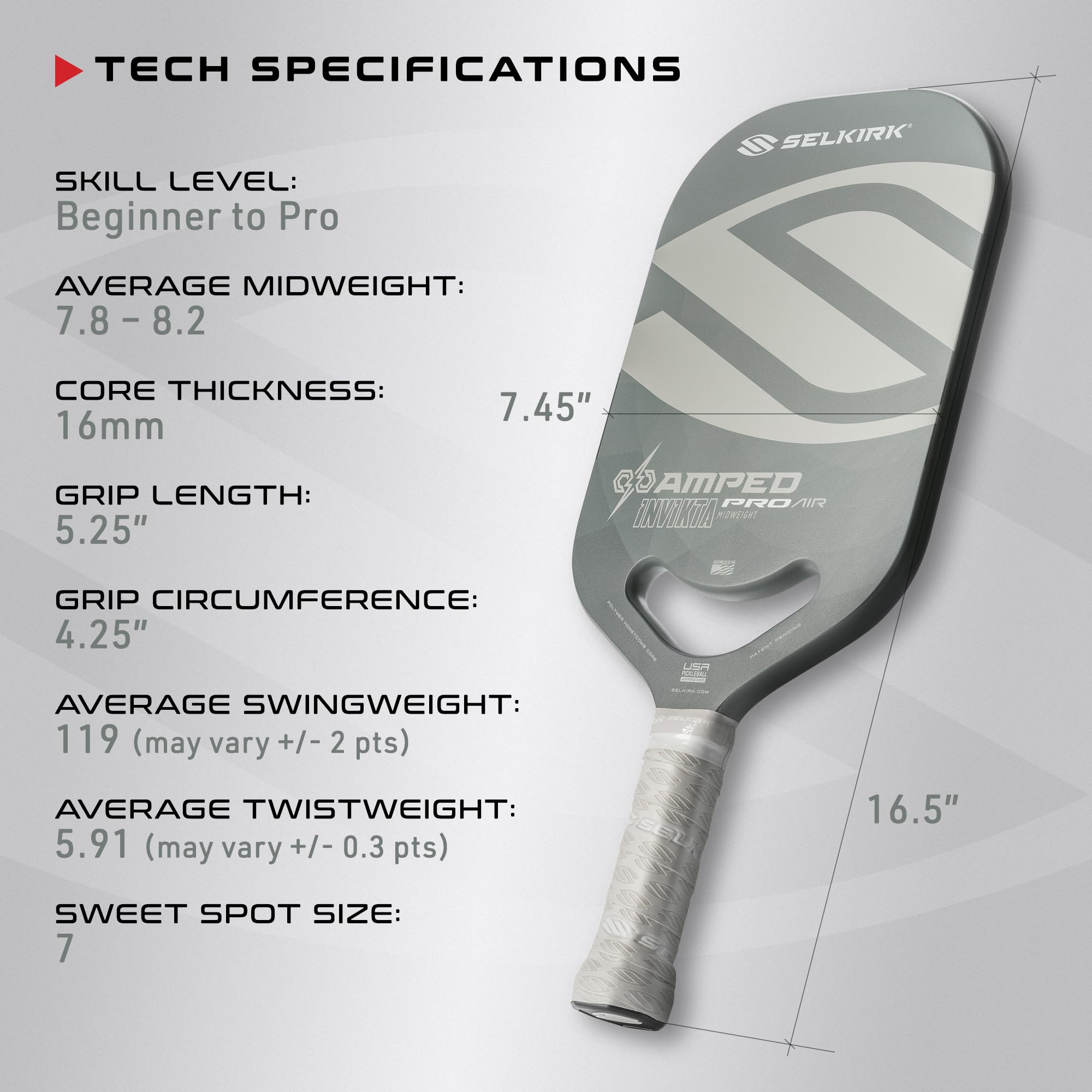 selkirk-amped-pickleball-paddle-fiberglass-x5-core image 6
