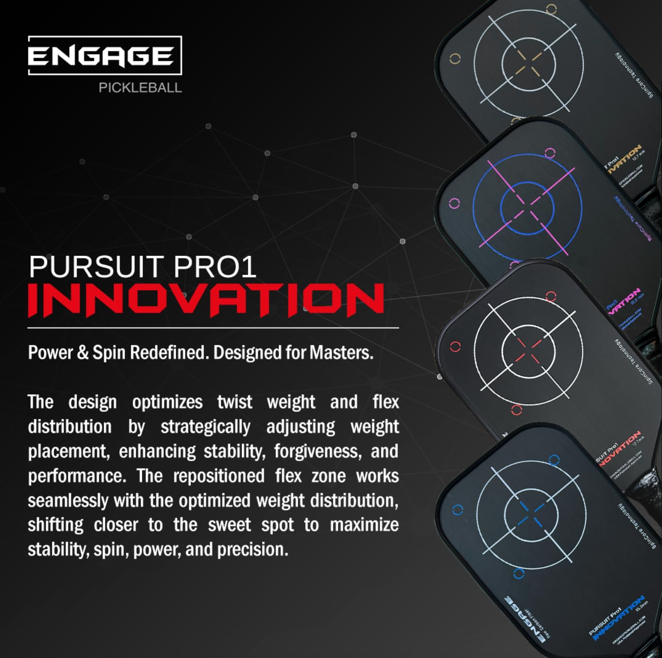 engage-pursuit-pro1-pickleball-paddle-raw-carbon-fiber-extreme-power-spin image 4