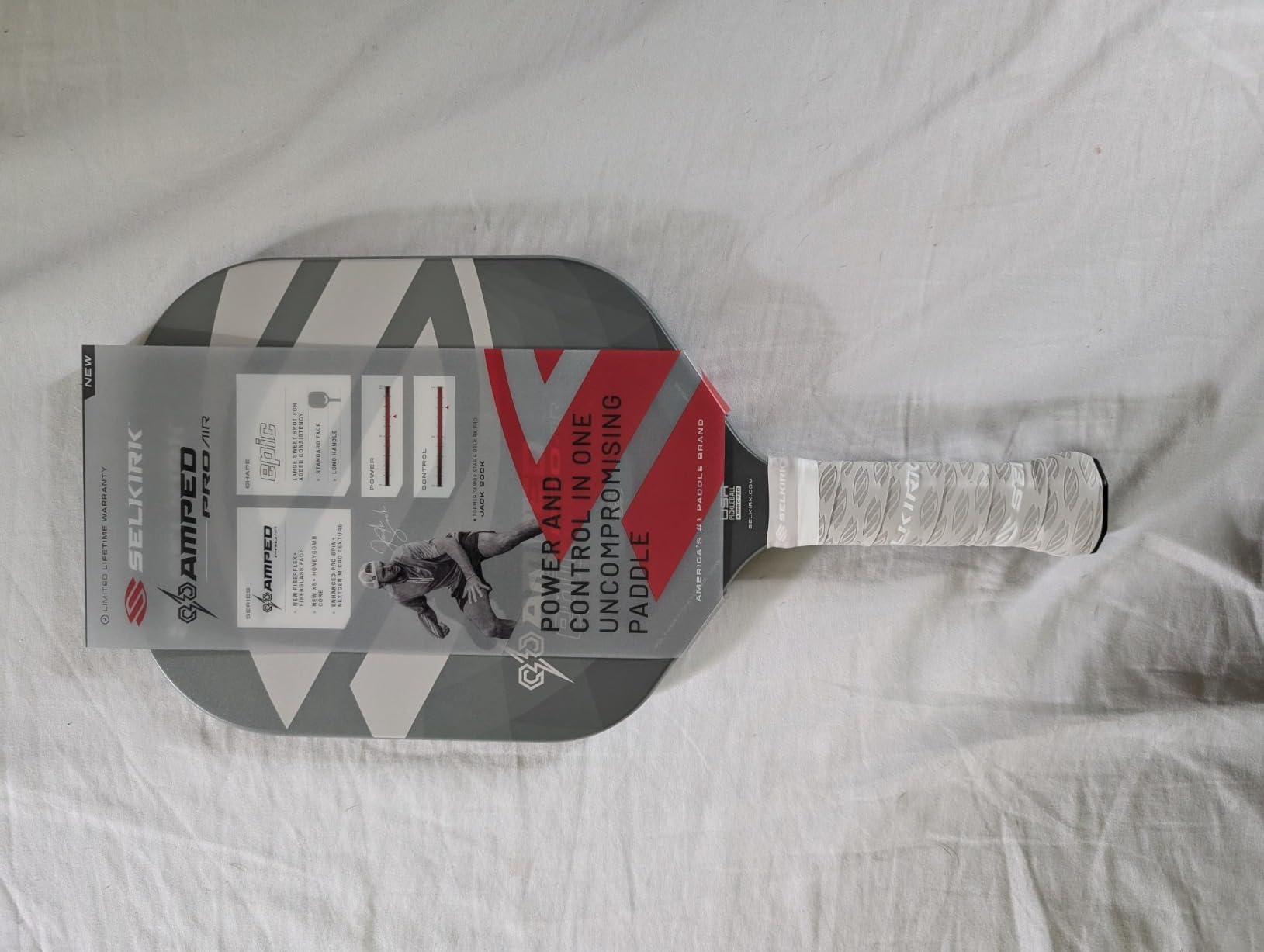 Good paddle, nice sweet spot