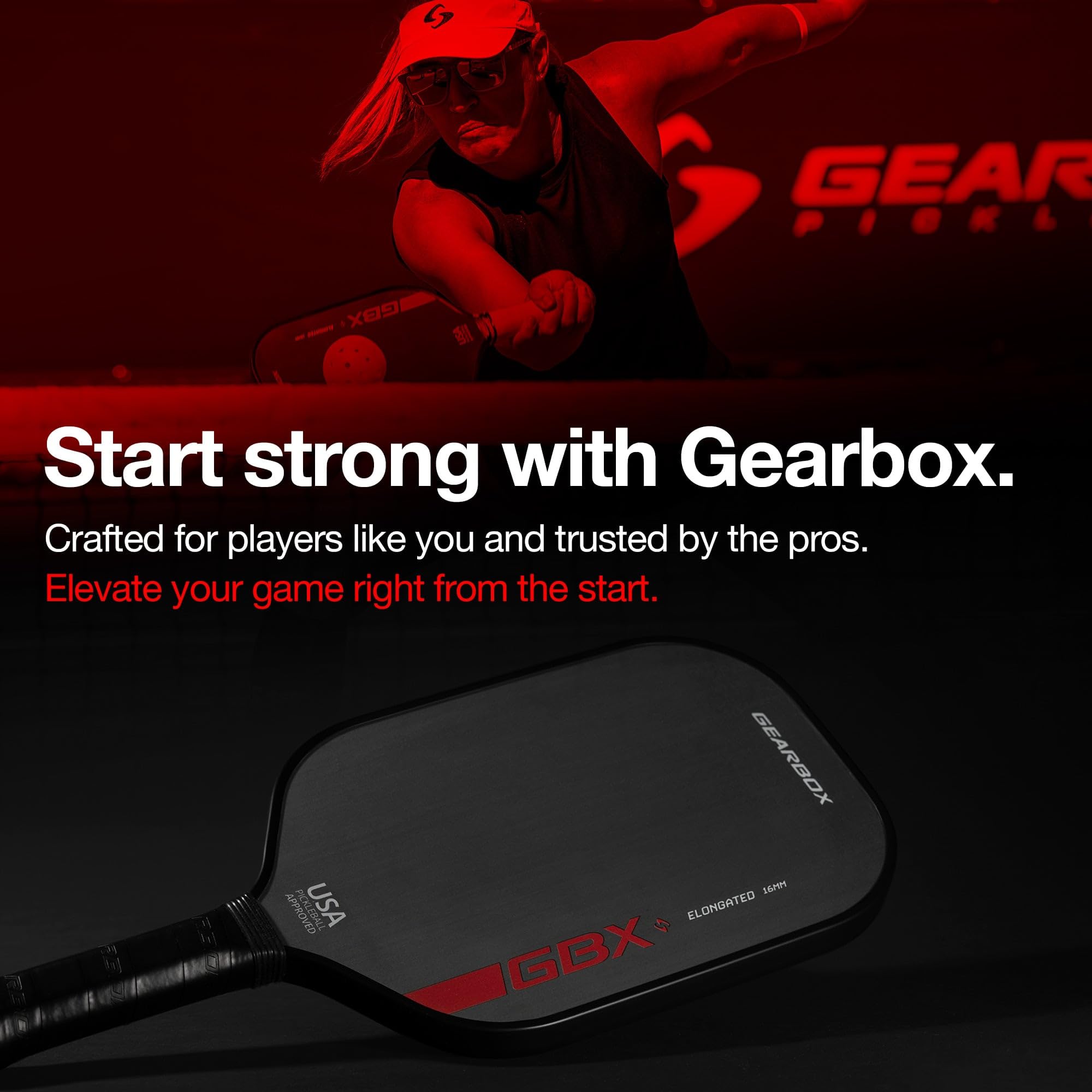 gearbox-gbx-pickleball-paddle-toray-t-700-carbon-fiber image 2