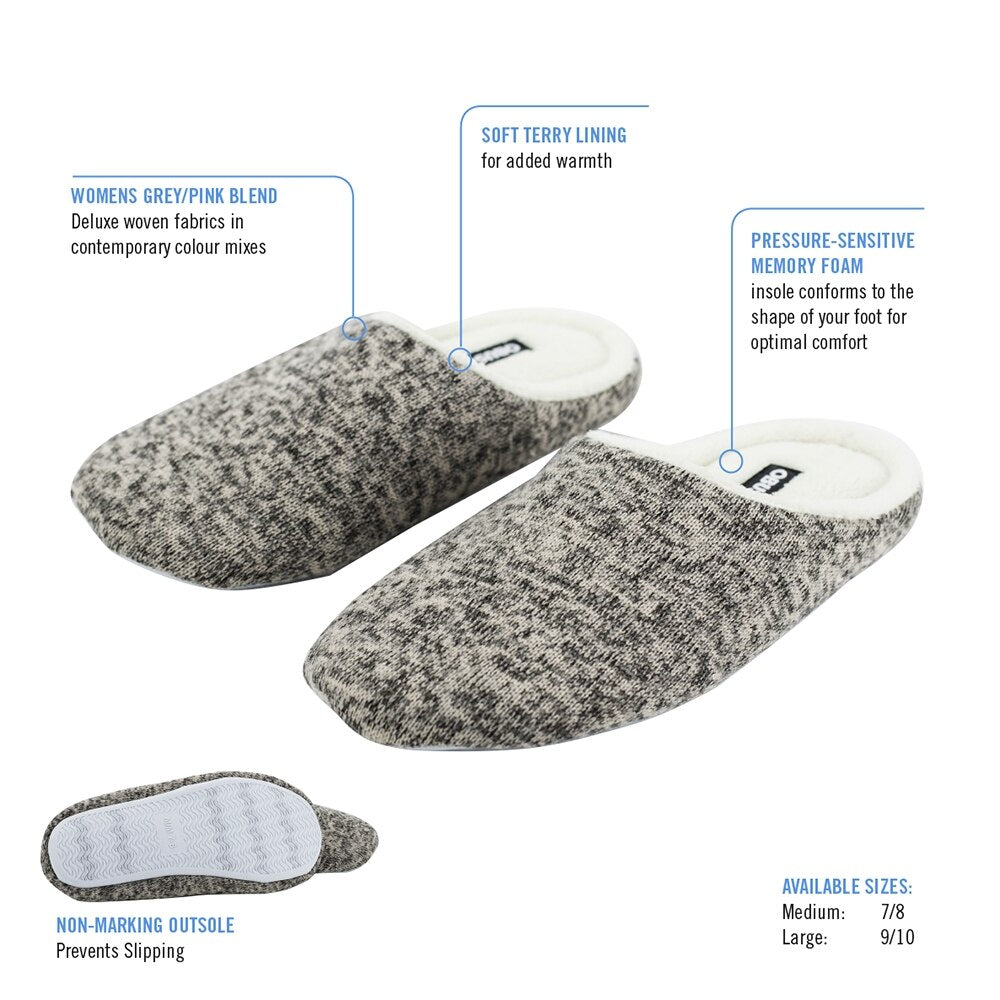 homedics-ladies-arch-support-memory-foam-slippers image 8