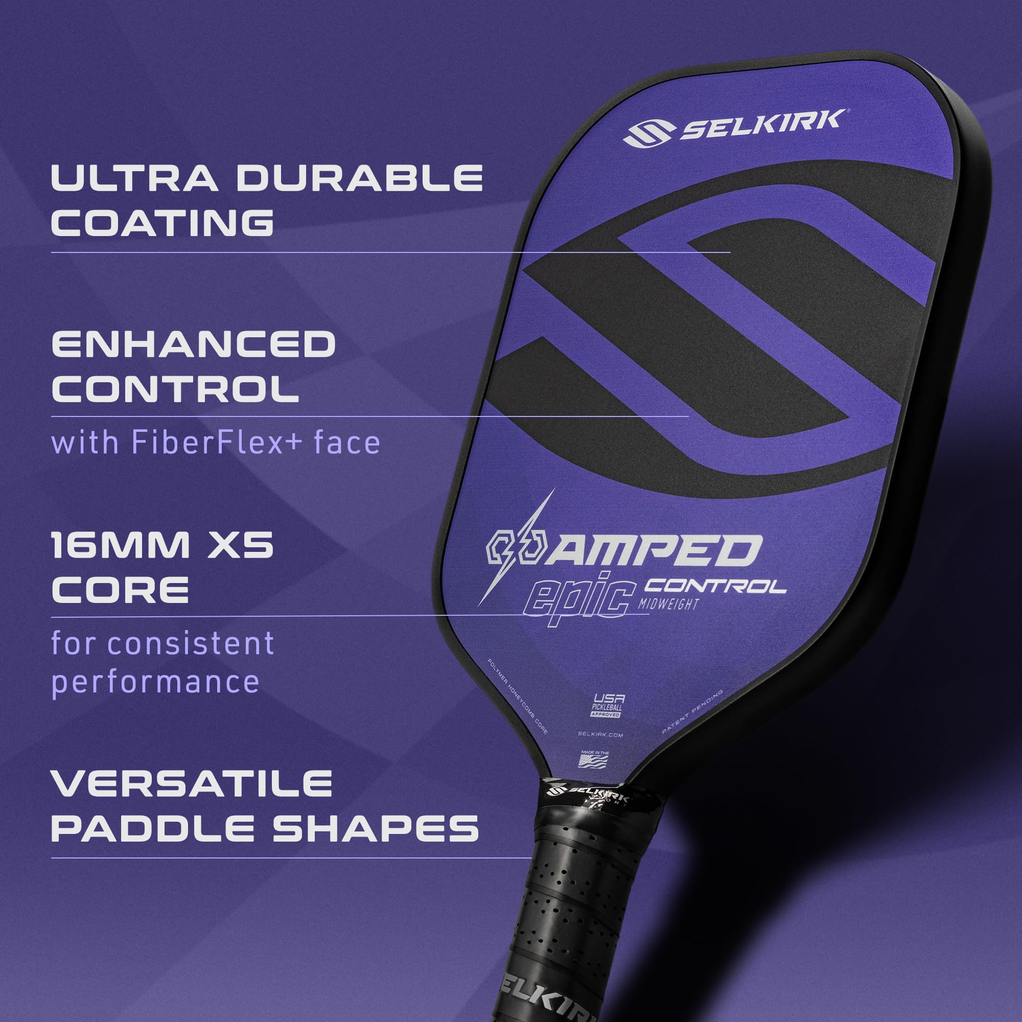 selkirk-sport-amped-control-pickleball-paddle-fiberglass-16mm-x5-core image 3