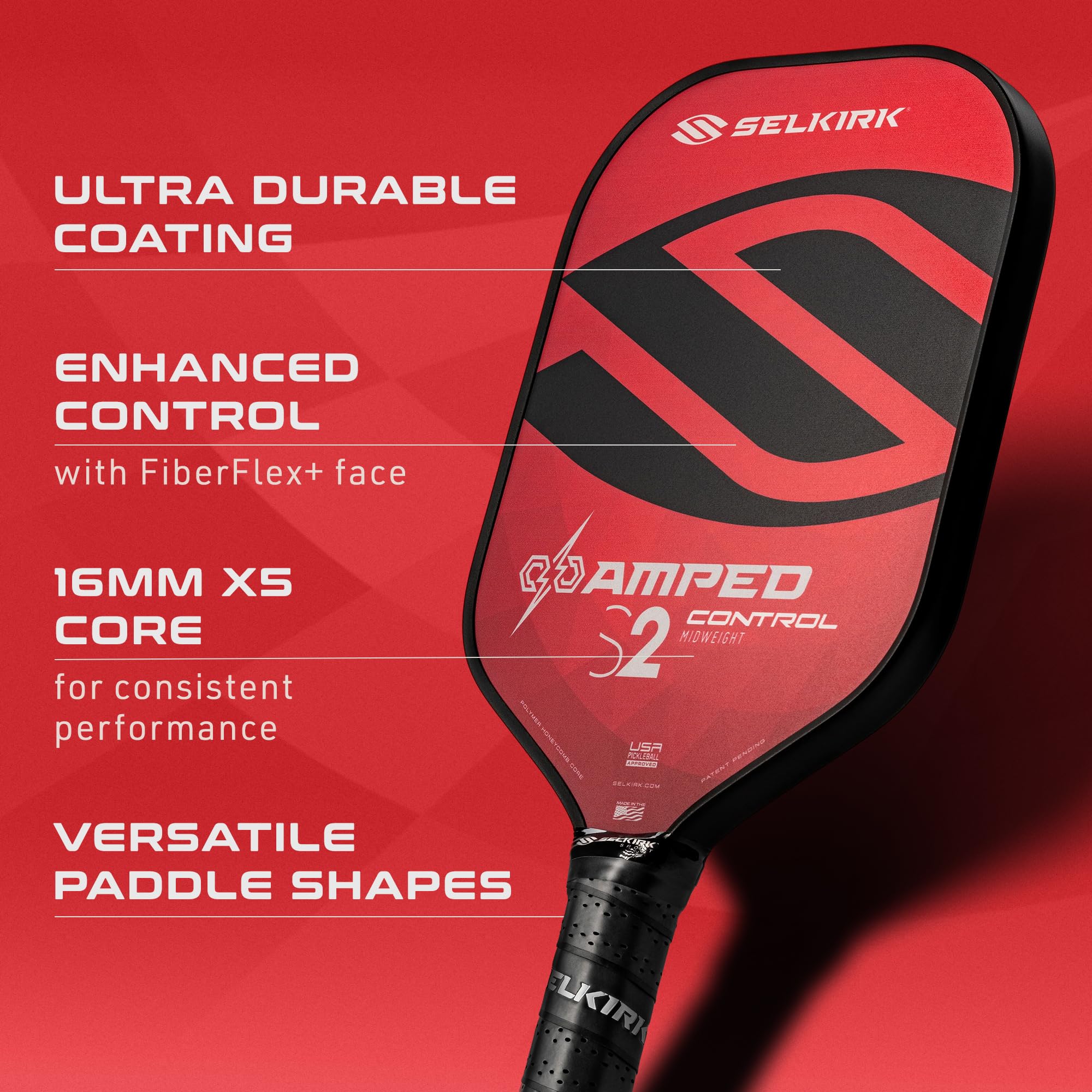 selkirk-sport-amped-control-s2-lightweight-pickleball-paddle image 3