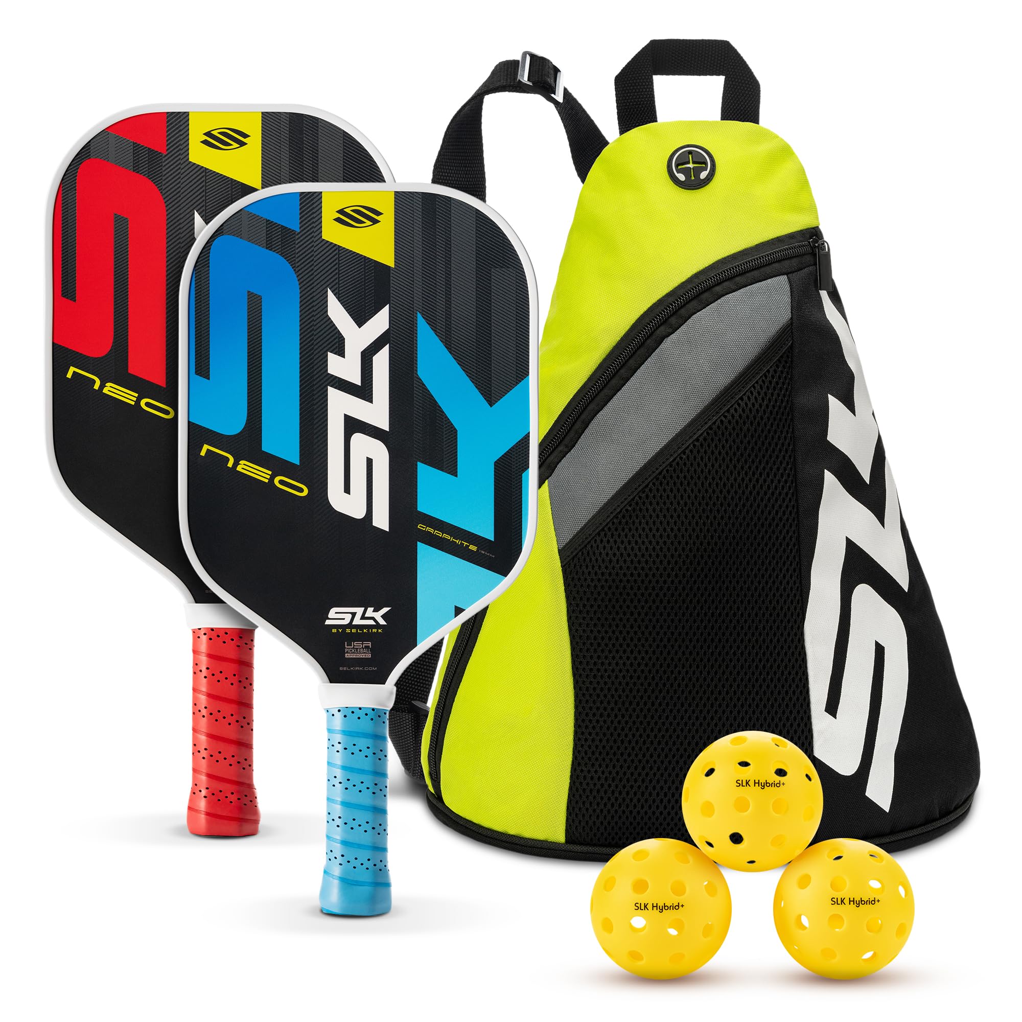 selkirk-sport-slk-neo-2-0-pickleball-paddle-set-of-2-graphite-fiberglass image 1
