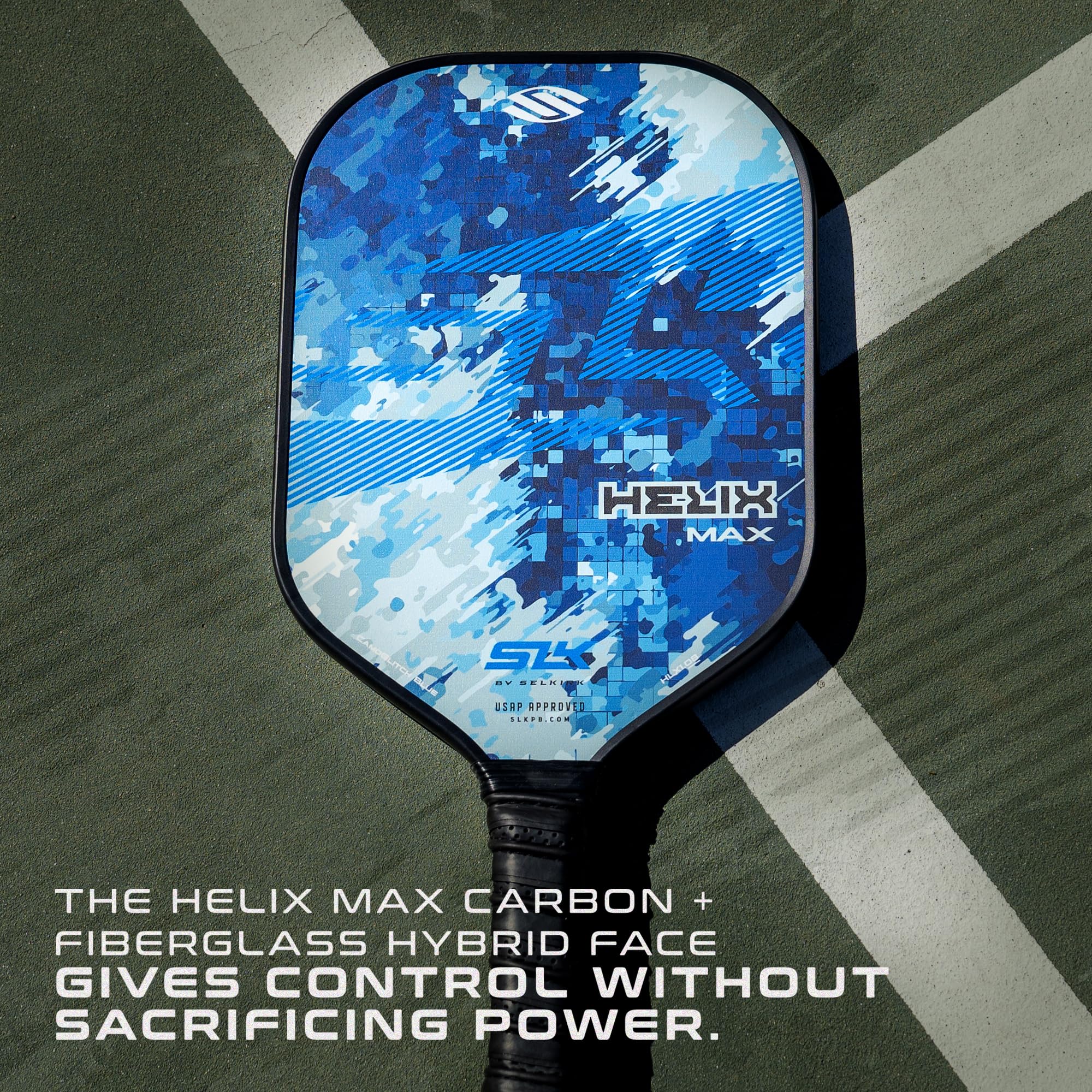 selkirk-sport-slk-helix-pro-pickleball-paddle-carbon-fiber-fiberglass-hybrid-the image 6