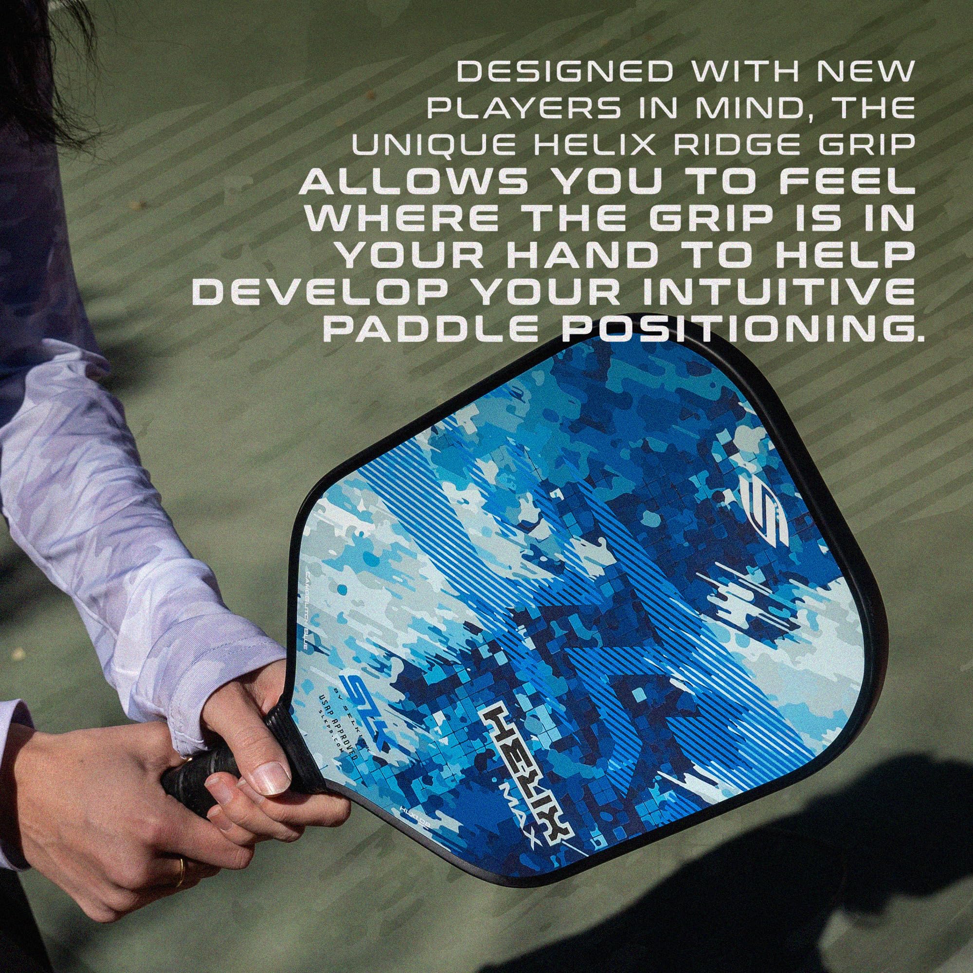 selkirk-sport-slk-helix-pro-pickleball-paddle-carbon-fiber-fiberglass-hybrid-the image 7