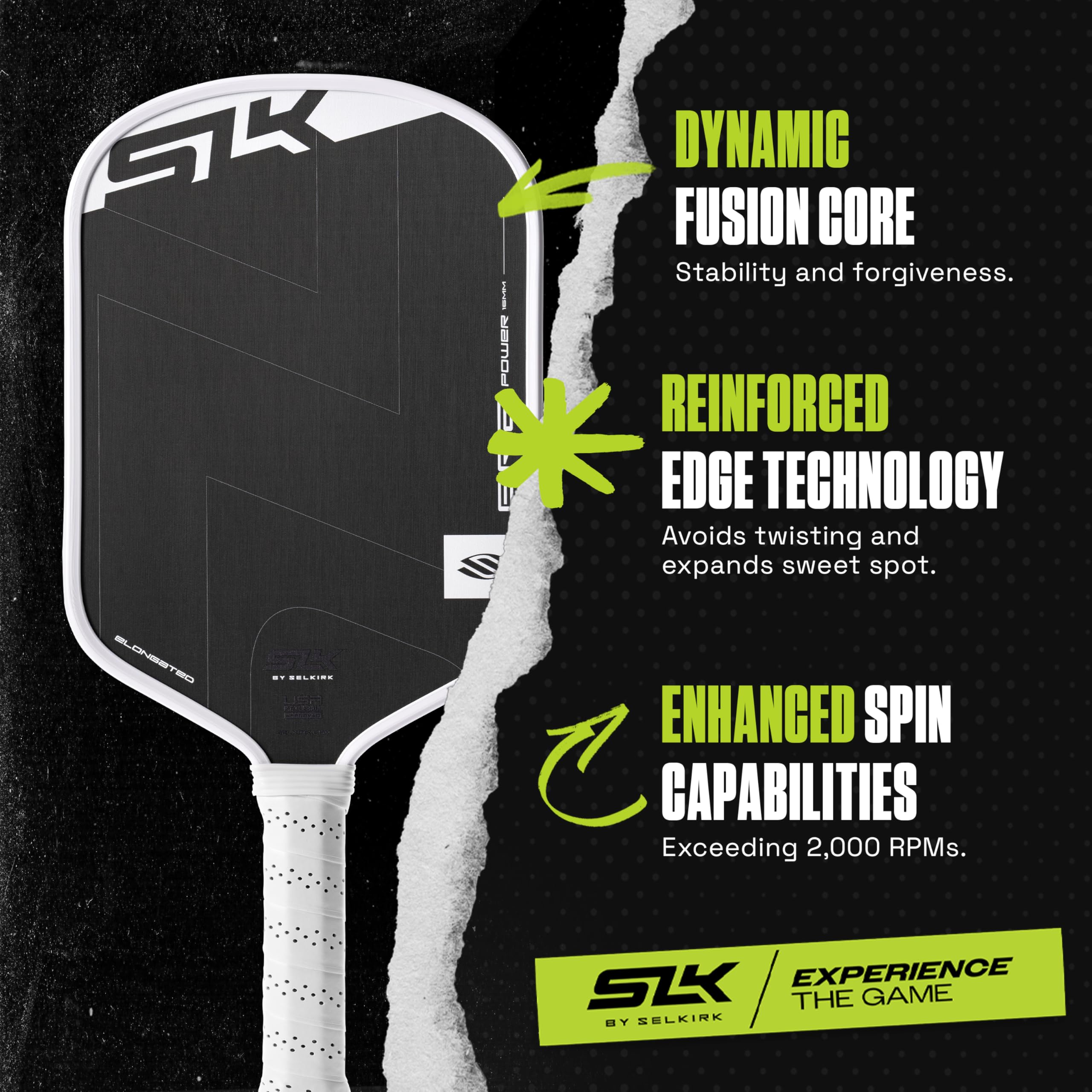 selkirk-slk-era-power-pickleball-paddle-carbon-fiber-hybrid image 2