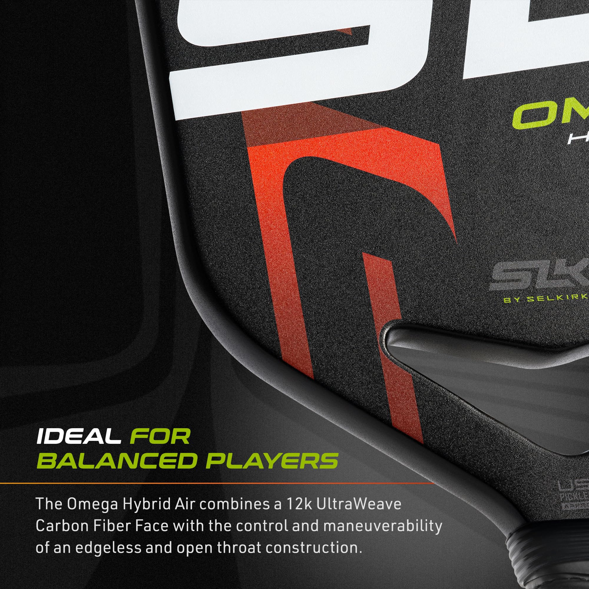 selkirk-slk-omega-pickleball-paddle-edgeless-carbon-fiber image 4