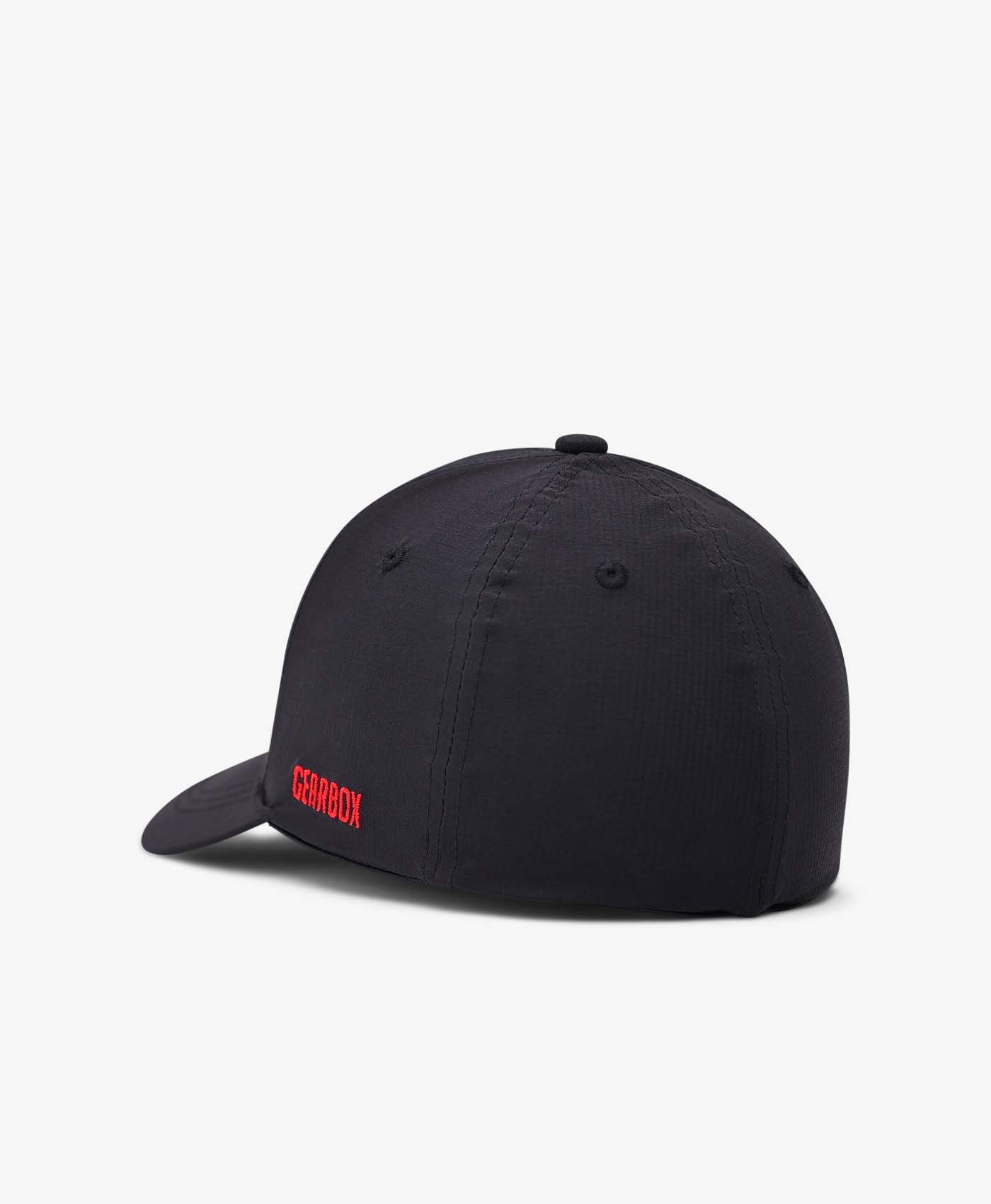 gearbox-classic-hat-black-stretch-fit-performance-cap image 4