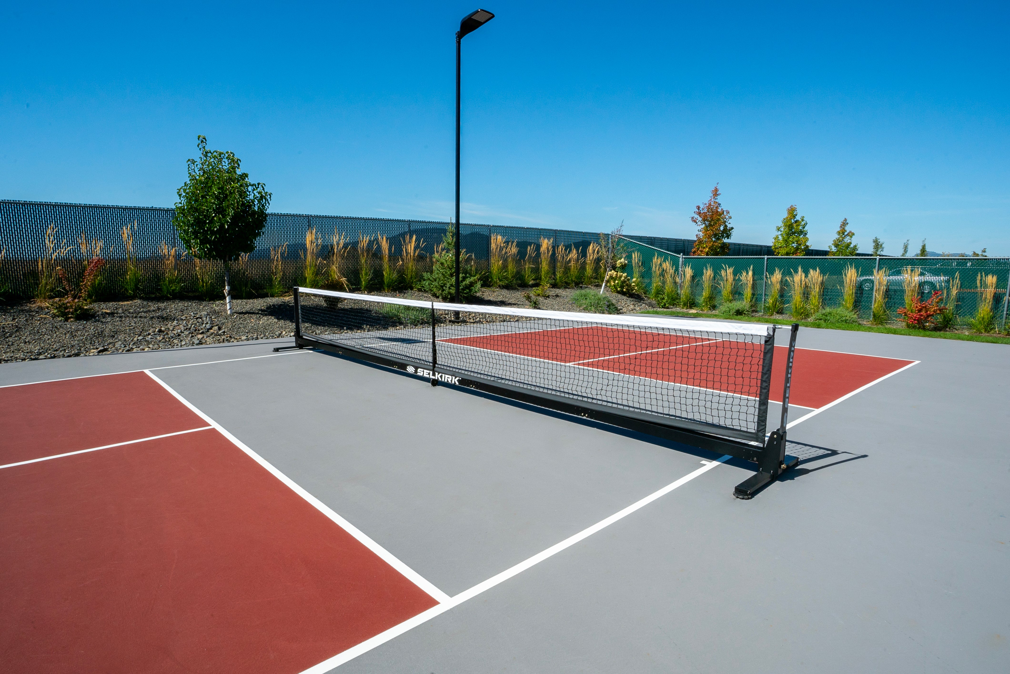 selkirk-semi-permanent-pro-pickleball-net-aluminum-frame-professional-grade image 2