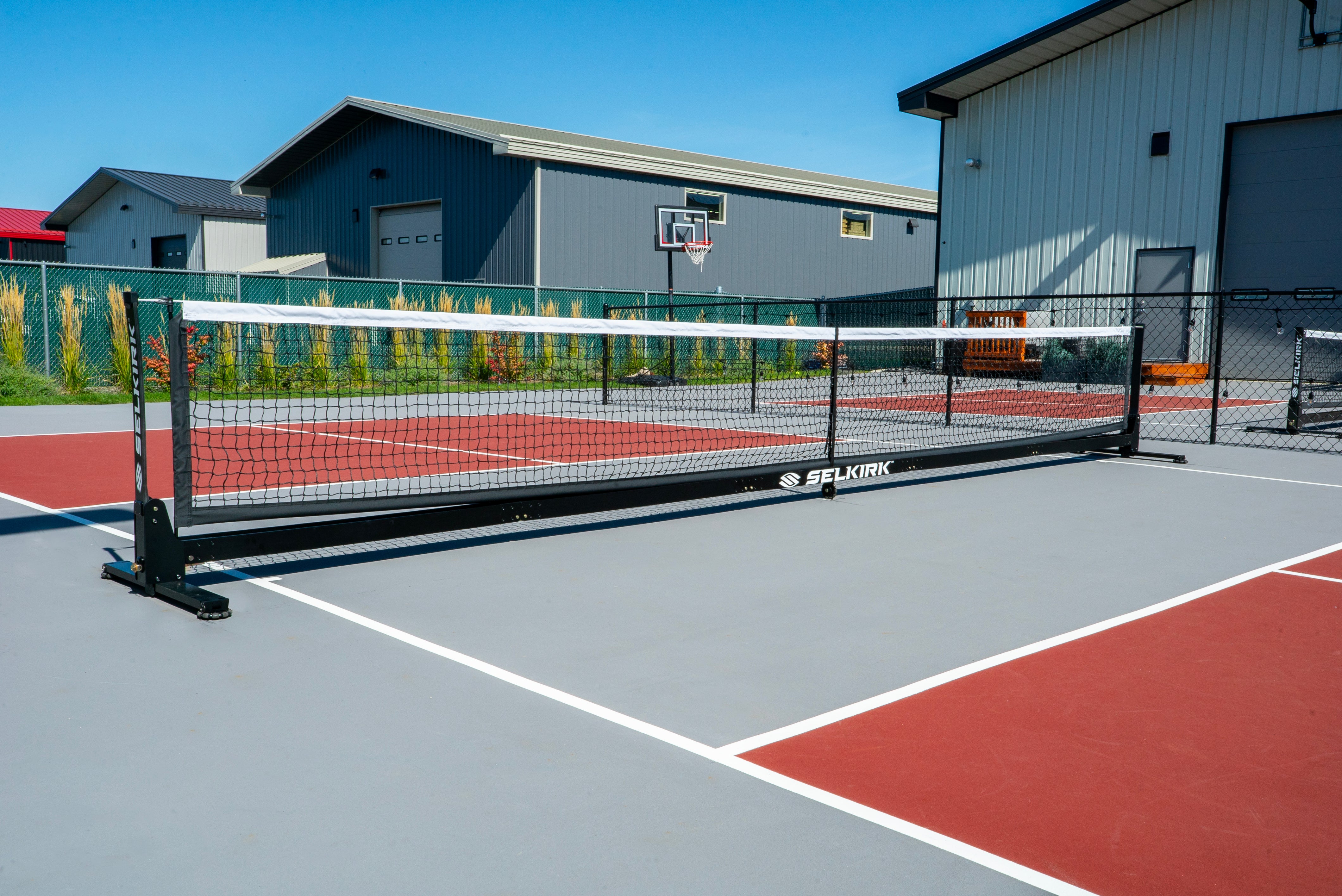 selkirk-semi-permanent-pro-pickleball-net-aluminum-frame-professional-grade image 6
